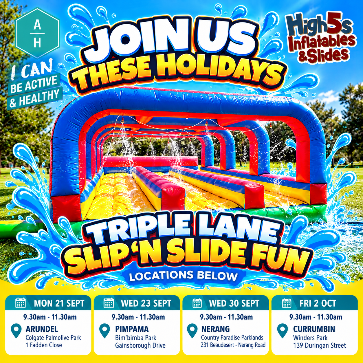 Active & Healthy + High 5's Holiday Programs